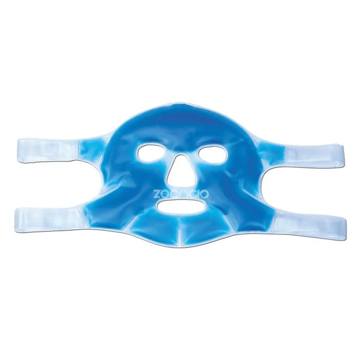 Mascarilla facial de gel frío/caliente ZOCACIO para aliviar ojos y rostro.