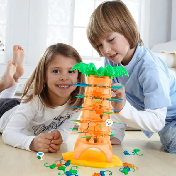 Juego De Mesa Monos Locos Infantil Juguete Familiar