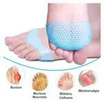 Almohadillas de silicona para tacones: alivia juanetes, metatarsalgia, ampollas y neuroma de Morton.