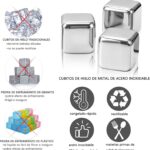 Set x8 Cubos De Hielo Reutilizable Mantiene el Frío - Imagen 9