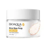 Crema Bioaqua Rice Raw Pulp con extracto de arroz, 50g.