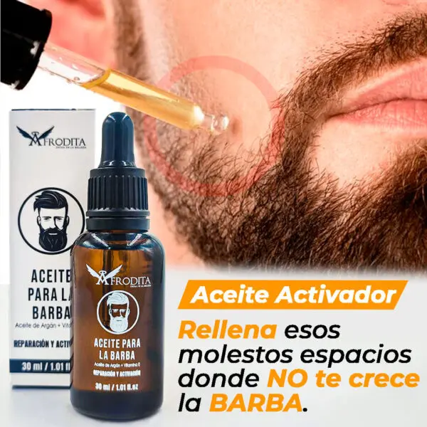 Aceite Para La Barba Afrodita