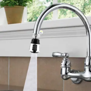 Set x2 Ahorrador de Agua para Grifo Regulador: Limpia y ahorra con este accesorio cromado para tu cocina.