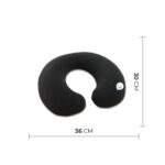 Set x2 Almohada Inflable Para Cuello Portátil Viajera Multiusos - Imagen 5