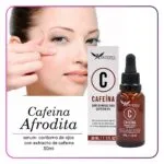 Cafeina Afrodita, serum para contorno de ojos con extracto de cafeína, 30ml.