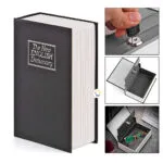 Caja fuerte tipo libro diccionario "The New English Dictionary" con cerradura y 2 llaves.