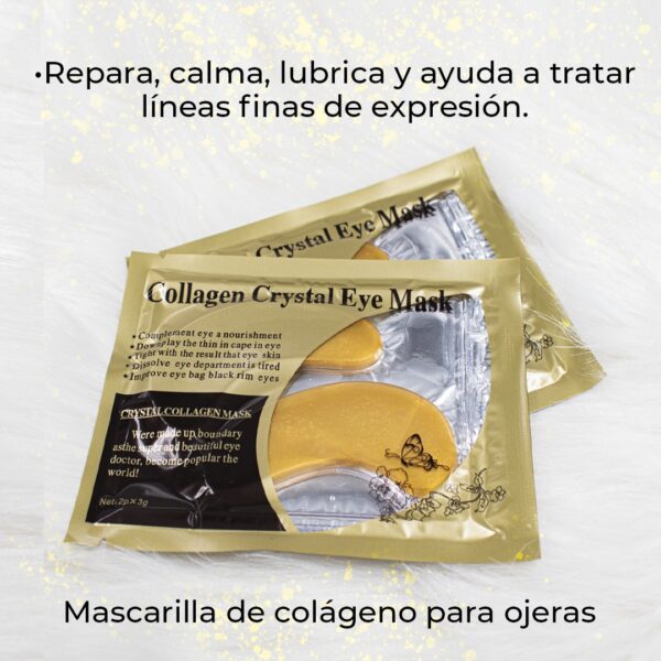 Colageno Para Ojeras X10 Unidades Eye Mask - Imagen 2