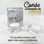 Combo De Arroz Bioaqua X4 (Mascarilla+Jabón+Exfoliante+Contorno) - Imagen 2