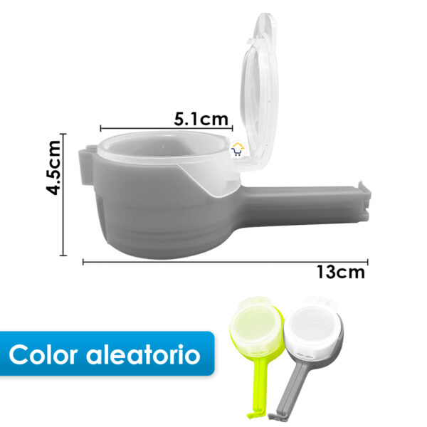 Combo Kit Tabla De Picar Con Accesorios + Clips Selladores - Imagen 3