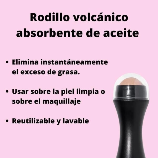 Rodillo Facial Quita Grasa - Imagen 5