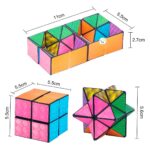 Cubo Rubik Mágico 3D Infinito Anti Estrés Cambia De Forma - Imagen 4