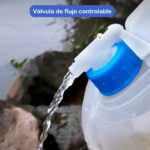 Dispensador De Agua 3L Botella Plegable Contenedor Camping - Imagen 4