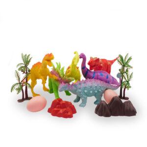 Set X6 Figuras Dinosaurios Juguete Didáctico Niños - Imagen 3