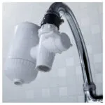 Filtro de cerámica bio-energético para purificar agua, elimina bacterias, se acopla al grifo.