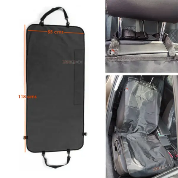 Funda forro De Asiento Individual De Coche Para Mascotas