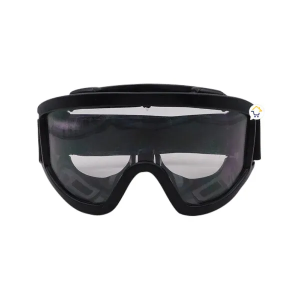 Gafas motocross transparentes, ajustables y antiparras anti-fluidos.