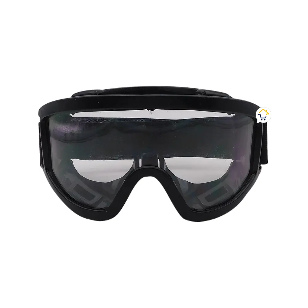 Gafas motocross transparentes, ajustables y antiparras anti-fluidos.