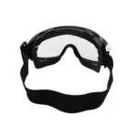 Gafas de motocross transparentes con banda ajustable, antiparras protectoras anti-fluido.