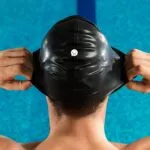 Set x2 gorros de natación de silicona para piscinas. Resistentes y duraderos.