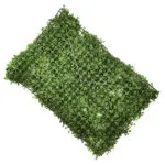 Panel de jardín vertical artificial 40x60 cm con follaje ecológico denso y malla de soporte.
