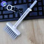 Kit limpieza 5 en 1: cepillo para audífonos, teclado y pantalla. Multiusos portátil.