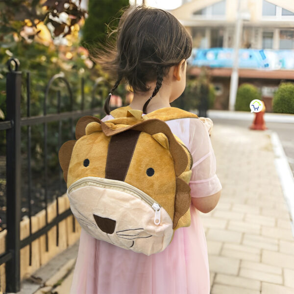 Mochila Infantil De Peluche Con Divertidos Diseños De Animales - Imagen 16