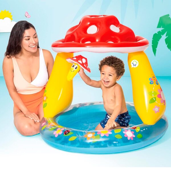 Piscina Inflable Hongo Infantil - Imagen 5