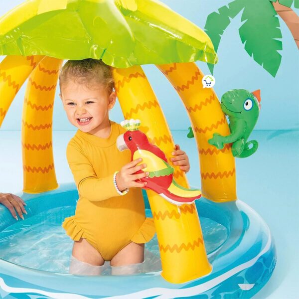 Piscina Isla Tropical Inflable Infantil - Imagen 3