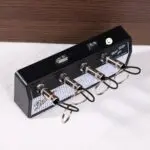 Portallaves amplificador de guitarra Mini Twin Amp con 4 entradas para llaveros.
