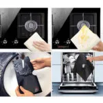 Set x4 Protector Estufa Cubierta Reutilizable, lavable y fácil de limpiar para cocina.