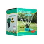 Aspersor de jardín ZOCACIO 360 grados, rociador multifuncional para riego de césped.