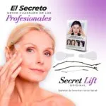 Cinta facial Secret Lift: levanta el rostro, cuello y ojos al instante.