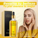 Set x2 Serum 24K Bioaqua: realza tu belleza con oro y ácido hialurónico para una piel radiante.