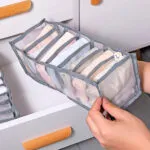 Organizador de cajón en malla para ropa interior, brasieres y medias. 3 piezas.