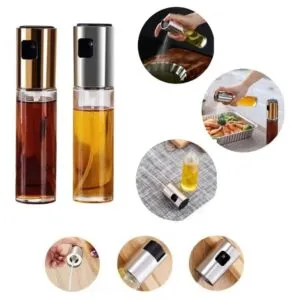 Set x2 pulverizadores de aceite y vinagre, cocina spray gourmet, dispensador para alimentos.
