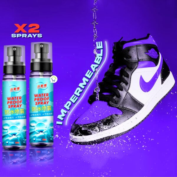 Set x2 Spray Impermeable Multipropósito Nano Protección Contra La Suciedad - Imagen 1