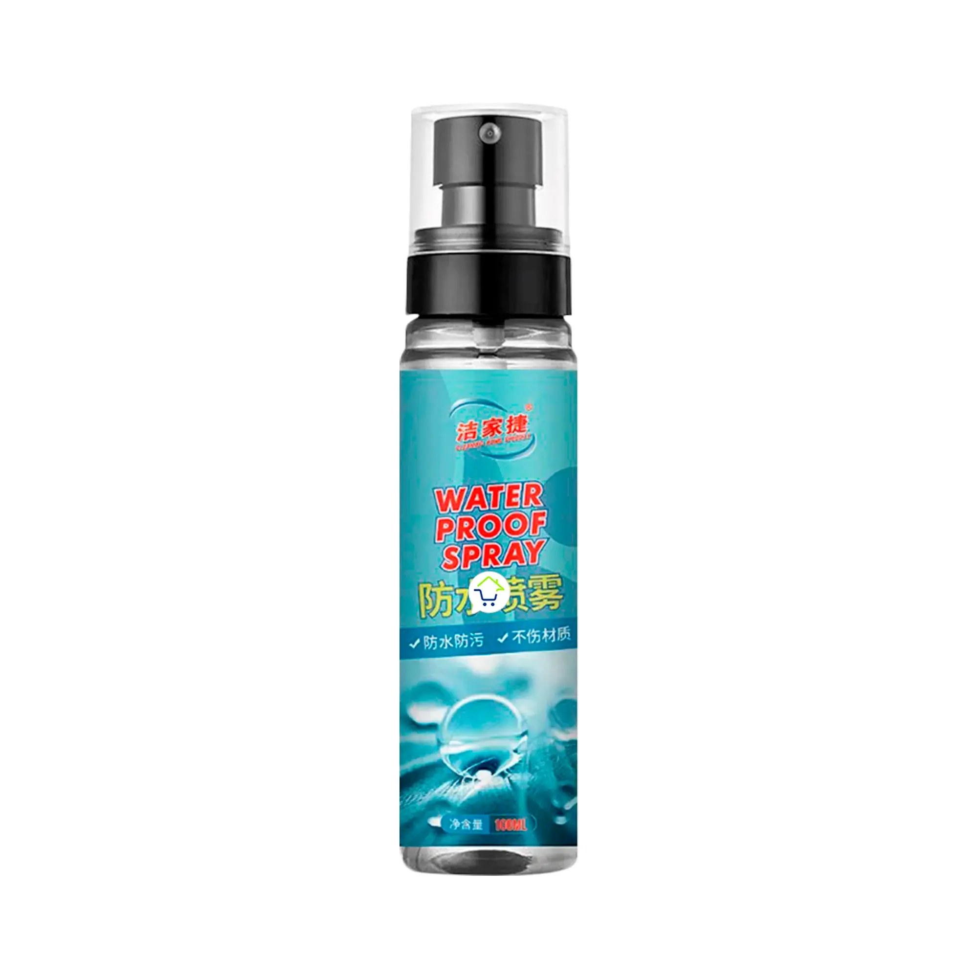 Spray impermeable multiusos nano protección: repela agua y suciedad.