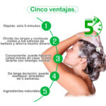 Set x10 Shampoo Cubre Canas Sobres Tinte Negro - Imagen 8