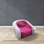 Silla Puff Portable Sillón Inflable Home Hogar - Imagen 2