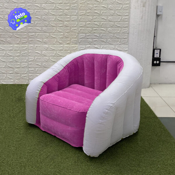 Silla Puff Portable Sillón Inflable Home Hogar - Imagen 14