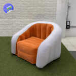 Silla Puff Portable Sillón Inflable Home Hogar - Imagen 6