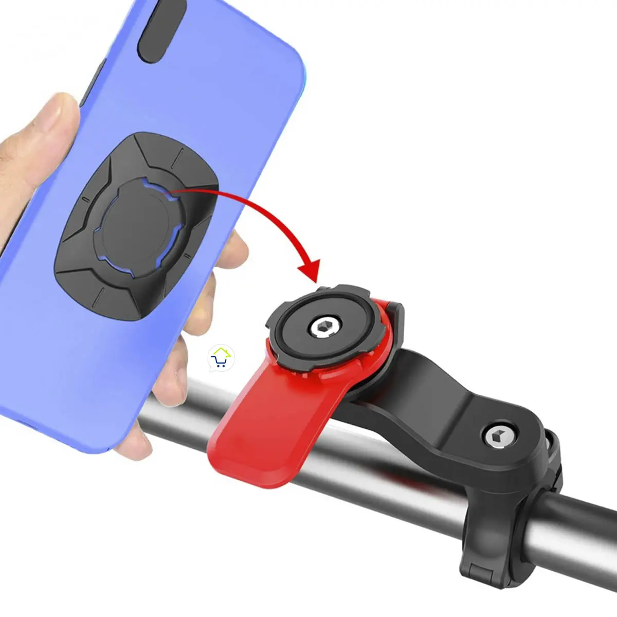 Soporte para móvil en bicicleta: sujeta tu celular de forma segura con este accesorio universal.