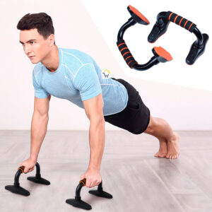 Soporte Flexiones Pecho Ejercicio Barra Lagartijas Gym Push Up Bars - Imagen 1