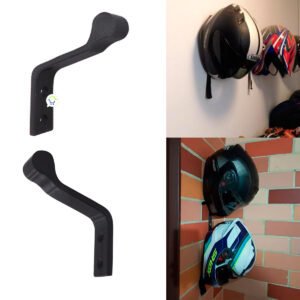 Set X2 Soporte Para Casco Moto Multifuncional Pared - Imagen 3