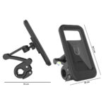 Soporte Para Celular Impermeable Antirrobo Moto Bicicleta M3 - Imagen 4