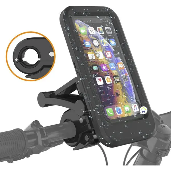 Soporte Para Celular Impermeable Antirrobo Moto Bicicleta M3