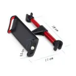 Soporte universal para celular de asiento trasero de auto, ajustable, 18cm