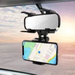 Soporte universal para celular en espejo retrovisor auto, GPS en Carnegie Hill.