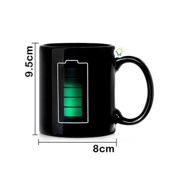 Taza Mágica Mug Cambia Color Termosensible al Calor - Imagen 3