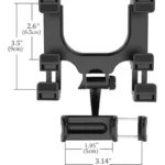 Soporte para teléfono móvil para espejo retrovisor de automóvil - Imagen 4